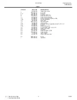 Preview for 3 page of Frigidaire FFU17F9H Factory Parts Catalog