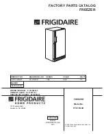 Preview for 1 page of Frigidaire FFU17G9H Factory Parts Catalog