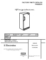 Preview for 1 page of Frigidaire FFU20F9HW Factory Parts Catalog