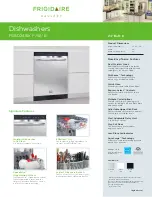 Preview for 1 page of Frigidaire FGBD2451K F Features & Dimensions