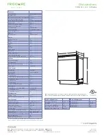 Preview for 2 page of Frigidaire FGBD2451K F Features & Dimensions