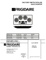 Frigidaire FGC6X5XG Factory Parts Catalog preview