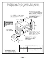 Preview for 20 page of Frigidaire FGC6X7XESD Installation Instructions Manual