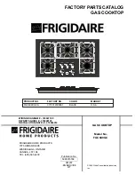 Preview for 1 page of Frigidaire FGC6X9GC Factory Parts Catalog