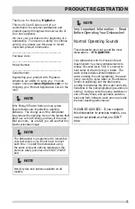 Preview for 3 page of Frigidaire FGCD2444SA Use & Care Manual