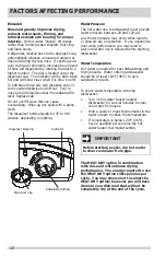 Preview for 12 page of Frigidaire FGCD2444SA Use & Care Manual