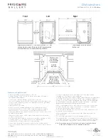 Preview for 1 page of Frigidaire FGCD2456Q F Installation Manuallines