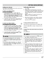 Preview for 17 page of Frigidaire FGEF3030PB Use & Care Manual