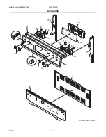 Preview for 2 page of Frigidaire FGEF3031KBA Service Parts Catalog