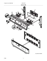 Preview for 2 page of Frigidaire FGEF3032K Service Parts Catalog