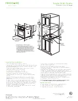 Preview for 3 page of Frigidaire FGEW2765K F Installation Manual