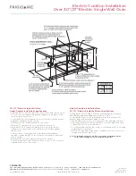 Preview for 3 page of Frigidaire FGEW2765K F Specification Sheet