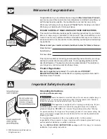 Preview for 2 page of Frigidaire FGF318MXECA Use & Care Manual