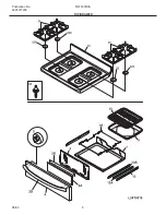 Preview for 8 page of Frigidaire FGF337B Factory Parts Catalog