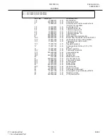 Preview for 5 page of Frigidaire FGF358CG Factory Parts Catalog