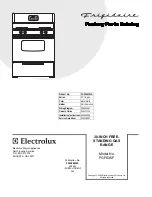 Frigidaire FGFS36FWA Factory Parts Catalog preview