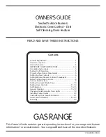 Frigidaire FGFS68CJTA Owner'S Manual preview