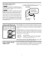 Preview for 5 page of Frigidaire FGFS68CJTA Owner'S Manual