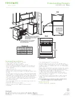 Preview for 3 page of Frigidaire FGGF3054MW Specifications