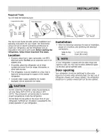 Preview for 5 page of Frigidaire FGHB2866 Use & Care Manual