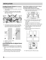 Preview for 6 page of Frigidaire FGHB2866 Use & Care Manual