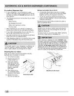 Preview for 18 page of Frigidaire FGHB2866 Use & Care Manual