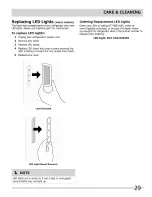 Preview for 29 page of Frigidaire FGHB2866 Use & Care Manual