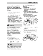 Preview for 5 page of Frigidaire FGHC2331PFAA Use & Care Manual