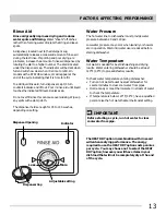 Preview for 13 page of Frigidaire FGHD2472PB Use & Care Manual