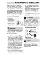 Preview for 3 page of Frigidaire FGHG2344MF6 Use & Care Manual