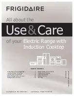 Preview for 1 page of Frigidaire FGIC3066TB Use & Care Manual