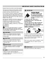 Preview for 3 page of Frigidaire FGIC3066TB Use & Care Manual