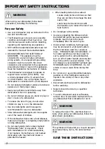 Preview for 2 page of Frigidaire FGID2479SD Use & Care Manual