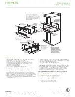 Preview for 3 page of Frigidaire FGMO205KB - Gallery 2.0 cu. Ft. Microwave Specifications