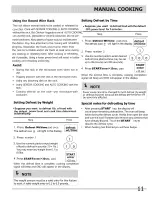 Preview for 11 page of Frigidaire FGMV153CLBA Use & Care Manual