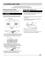 Preview for 27 page of Frigidaire FGMV153CLBA Use & Care Manual