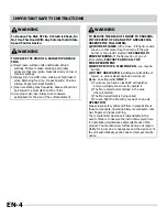 Preview for 4 page of Frigidaire FHWC3050RS Installation, Use & Care