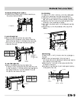 Preview for 9 page of Frigidaire FHWC3050RS Installation, Use & Care