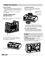 Preview for 10 page of Frigidaire FHWC3050RS Installation, Use & Care