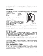 Preview for 3 page of Frigidaire FLB 3094 Operation Instructions Manual