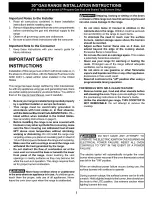 Preview for 2 page of Frigidaire FLF337AWD Installation Instructions Manual