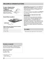 Preview for 2 page of Frigidaire FPEC3085KSA Use & Care Manual