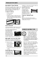 Preview for 16 page of Frigidaire FPFU19F8RF Use & Care Manual