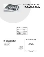 Frigidaire FPGC3085K Parts Catalog preview