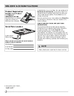 Preview for 2 page of Frigidaire FPIC3677RF Use & Care Manual