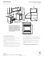 Preview for 3 page of Frigidaire FPIF3093L F Specification