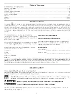 Preview for 2 page of Frigidaire Frigidaire LTF2940FE1 Use And Care Manual