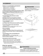 Preview for 60 page of Frigidaire FRQG7000LW0 Installation Manual