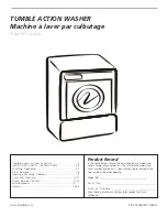 Preview for 1 page of Frigidaire FTF2140ES0 Owner'S Manual