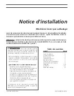 Preview for 12 page of Frigidaire FTF2140F Installation Instructions Manual